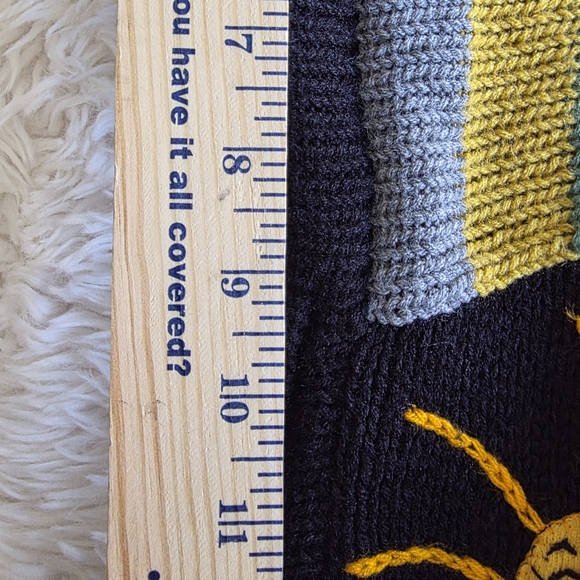 BLACK KNITTED CARDIGAN - Picture 13 of 14